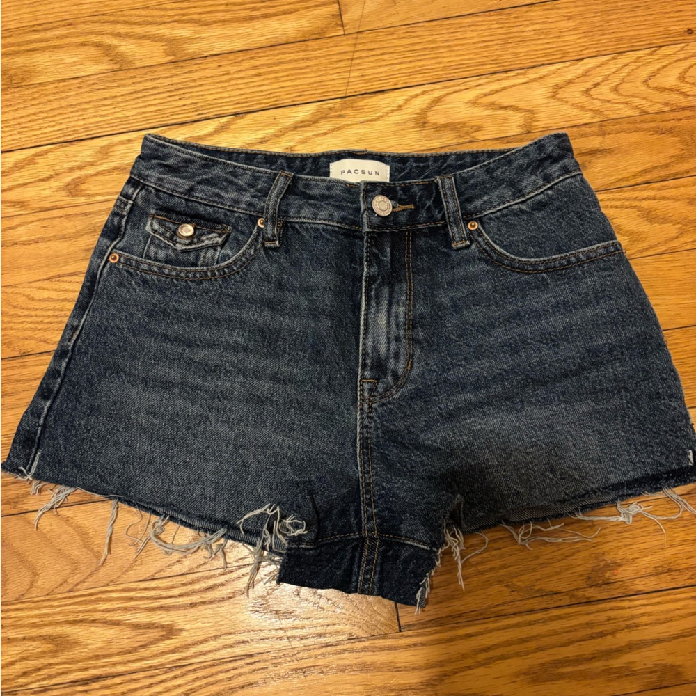 PacSun Dark Blue Jean Shorts